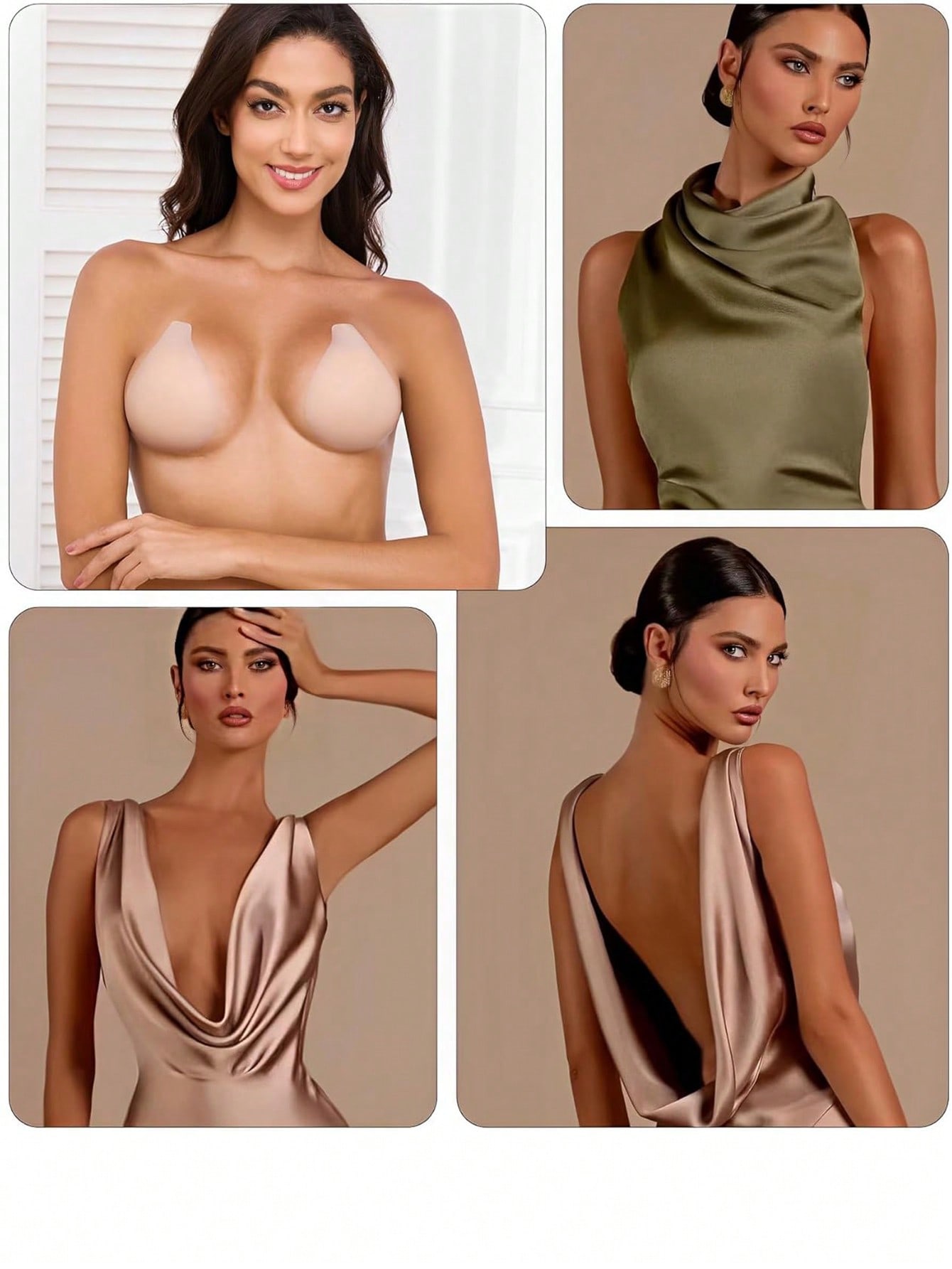 Nipple Cover Pasties - 1 Paar zusätzliche Lift-Nippelabdeckungen, ultra-nahtlose, selbstklebende
