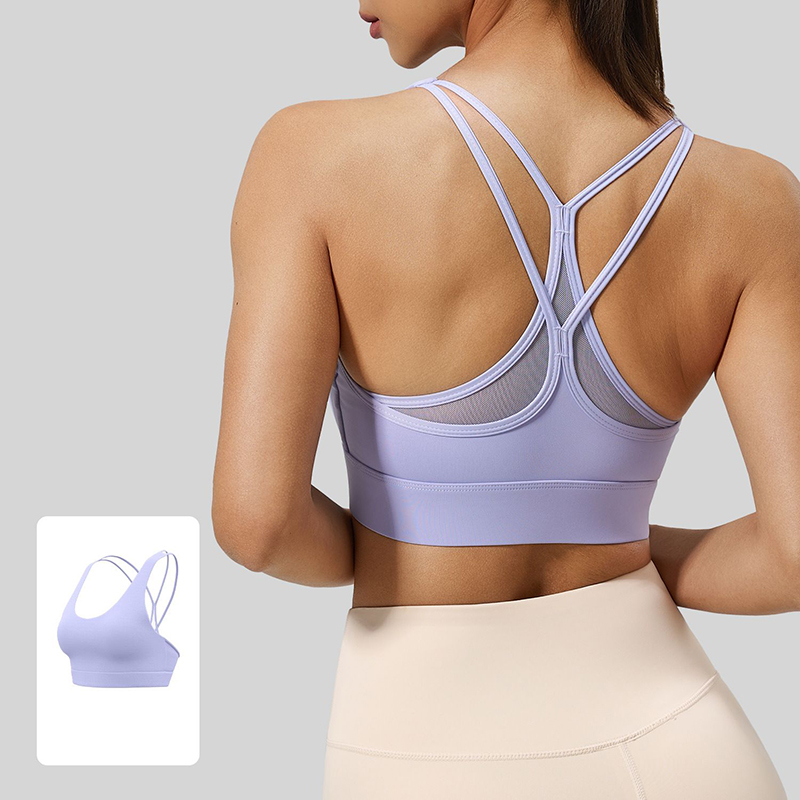 Sports Bra High Impact - 2026 Neuer Damen Sexy Mesh Cross-Back