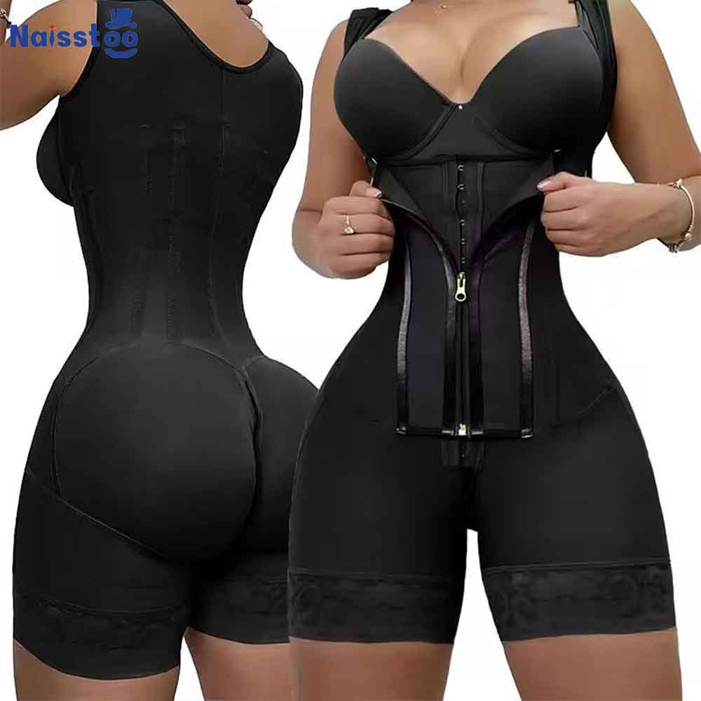 Shapewear Bodysuit Firm - Fajas Colombianas Post-Bauchformer für Damen, Ganzkörperformer,
