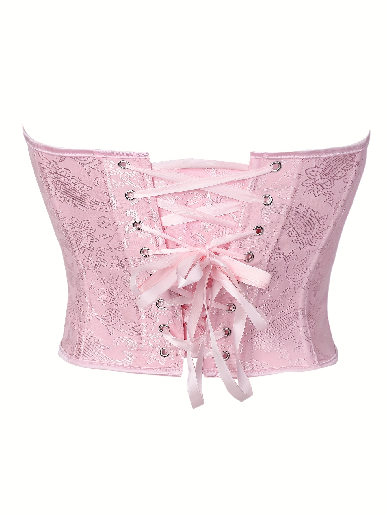 Rosa Korsett im Gotischen Vikt – Strapless Bra Backless Bewertung und Preis