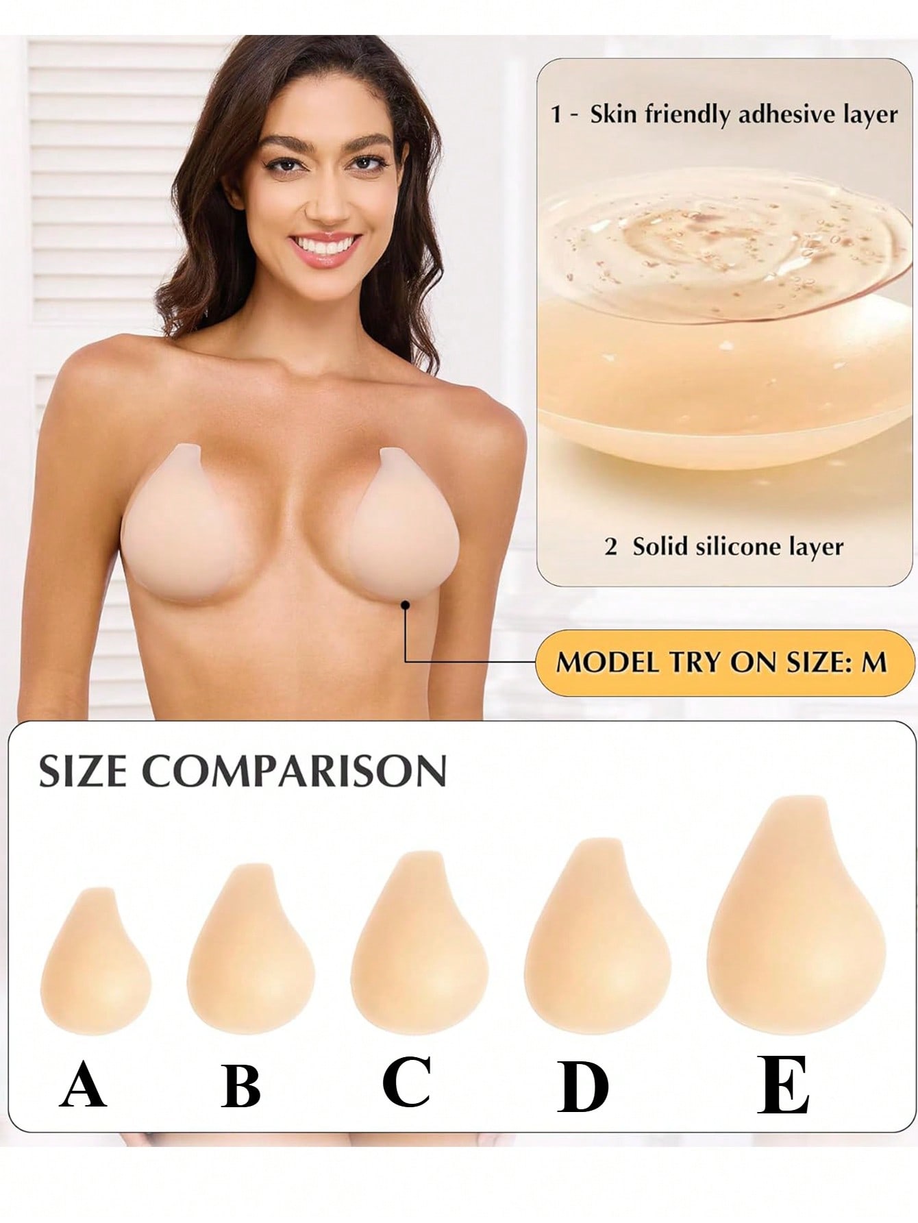 1 Paar zusätzliche Lift-Nippel – Nipple Cover Pasties Bewertung und Preis