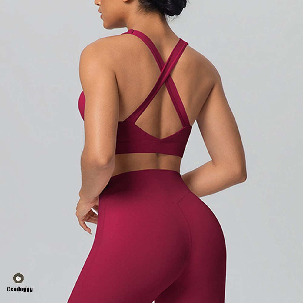 Sport-BH mit überkreuzten Träg – Sports Bra High Impact Bewertung und Preis